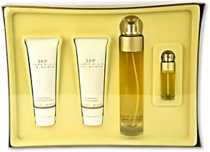 Perry Ellis 360 Ladies 3.4 OZ SP & 3.4 OZ Lotion/ Gel/Mini