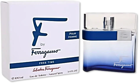Salvatore Ferragamo F By Ferragamo Free Time Men 3.4 OZ EDT SP