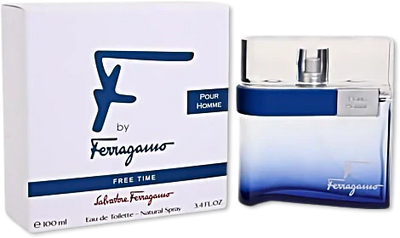 Salvatore Ferragamo F By Ferragamo Free Time Men 3.4 OZ EDT SP