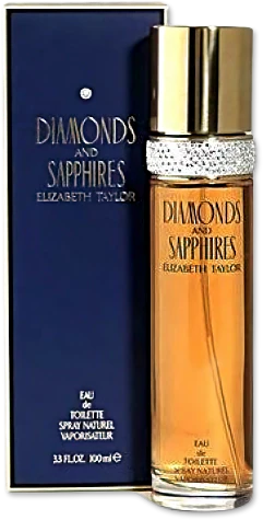 Elizabeth Taylor Diamonds Sapphires 3.3 OZ EDT SP
