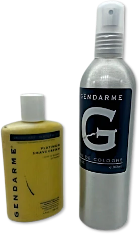 Gendarme 10 Oz Cologne SP With Free $ 25.00 Shaving Cream