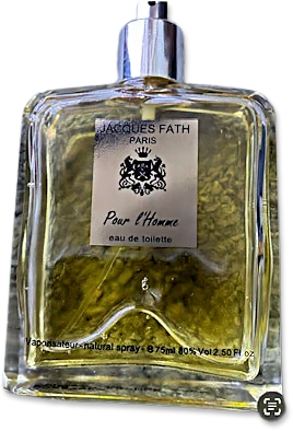 Jacques Fath Pour L'homme 2.5 Oz Edt Spray (NEW TESTER AS IS)