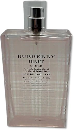 Burberry Brit Sheer 3.3 OZ EDT SP (AS IS)