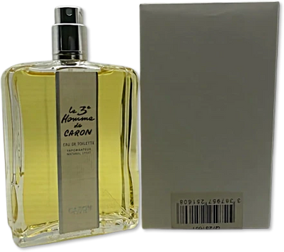 Caron 3RD Men 4.2 OZ EDT SP (TESTER BOX)