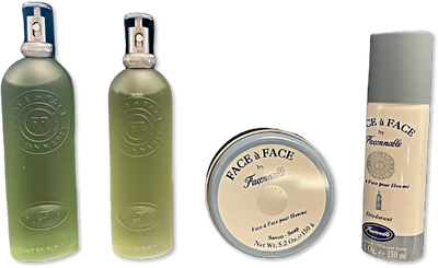 Faconnable Face A Face Men 5.0 OZ EDT SP/ Deo/3.3 A/S/ Soap