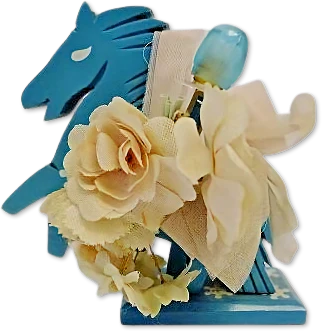 Parfumelle Vintage Blue Grass 2.75 IN X 1.5 IN